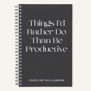 Funny Zitat Lazy Aufschieben Personalisiert Notizbuch