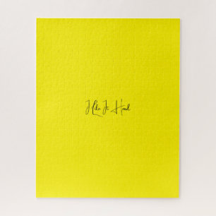 Funny Zitat solide Hintergrund Puzzle