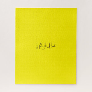 Funny Zitat solide Hintergrund Puzzle