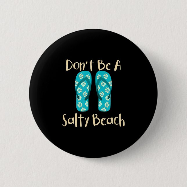 Funny Zitat Sommerferien Urlaub Vacay Mode Beach S Button (Vorderseite)