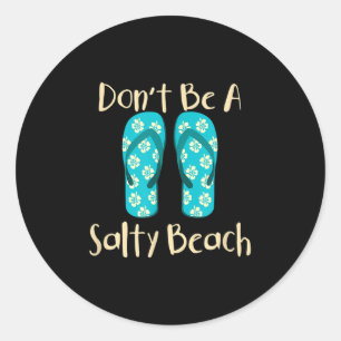 Funny Zitat Sommerferien Urlaub Vacay Mode Beach S Runder Aufkleber