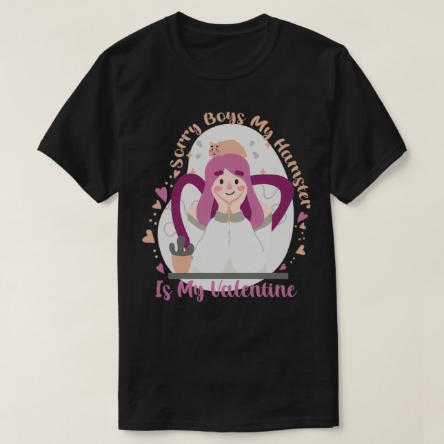 Funny Zitat Valentinstag T-Shirt (Design vorne)