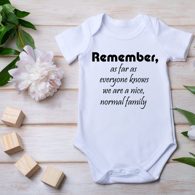 Funny zitiert Familiengeschenke Kindergeschenke Sp Baby Strampler (Von Creator hochgeladen)