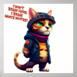 Funny zitiert von einem Katzengang-Chef Poster