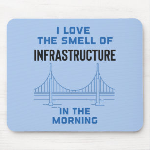 Funny Zivil Engineering Bridge Engineer Mousepad