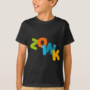 Funny Zoink Goofy Cartoon Letters T-Shirt