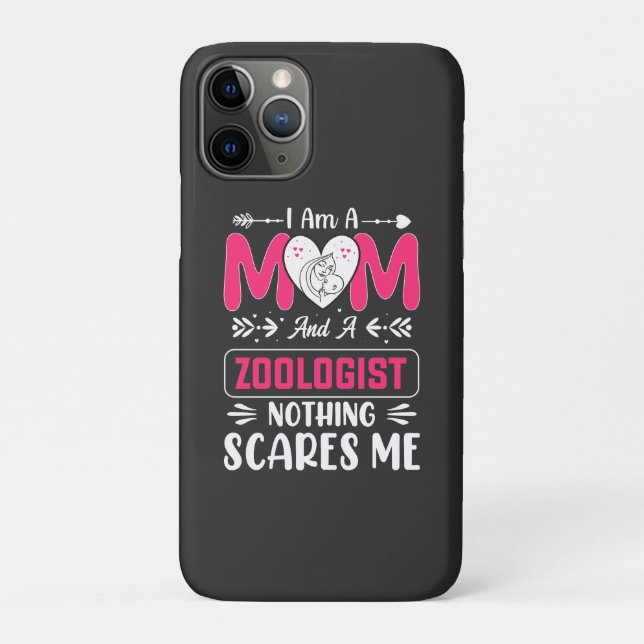 Funny Zoologist Mama, Zoologe Mama Case-Mate iPhone Hülle (Rückseite)
