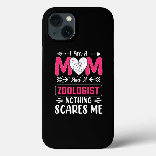 Funny Zoologist Mama, Zoologe Mama Case-Mate iPhone Hülle (Rückseite)