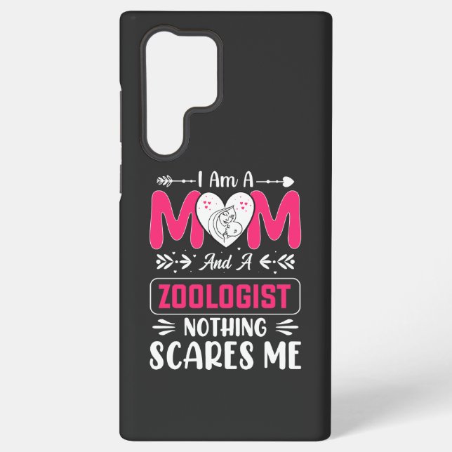 Funny Zoologist Mama, Zoologe Mama Samsung Galaxy Hülle (Rückseite)