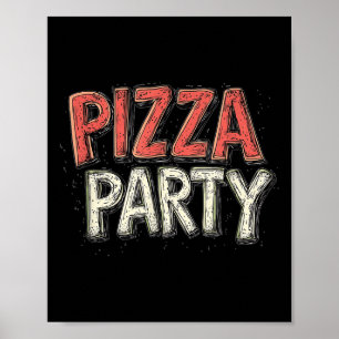 Funny Zza Party Reden Kostüm für Jungen und Mädche Poster