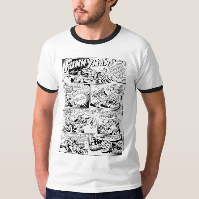 FUNNYMAN-Comic der 40er Jahre Strip T - Shirt (Vorderseite)
