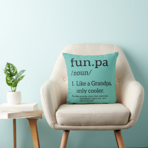 Funpa wie ein Opa nur Cooler Kissen