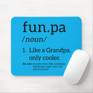 Funpa wie ein Opa nur Cooler Mousepad