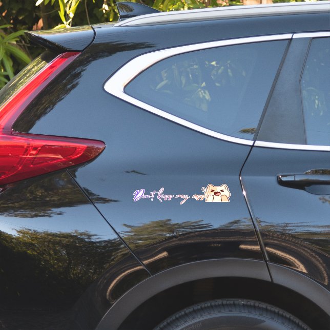 Funphrase1 Aufkleber (Auto Seite)