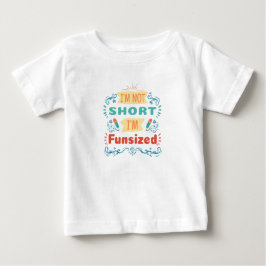 Funsize Adventure Design Yellow Blue Red Baby T-shirt