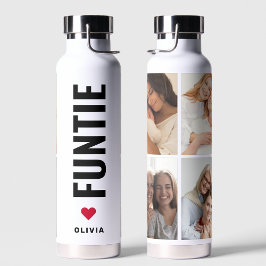 Funtie | Fun Cool Tante Individuelle Name 4 FotoCo Trinkflasche