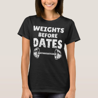 Funtsshirt mit Gewichten vor Terminen Lustiges Fit T-Shirt