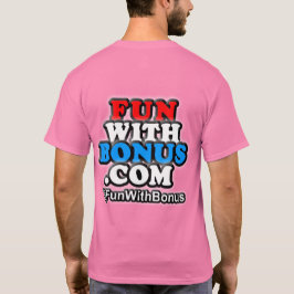 FunWithBonus.com - @FunWithBonus - doppelseitig T-Shirt