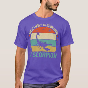 Funy Zitat am wahrscheinlichsten, um Zuhause ein S T-Shirt