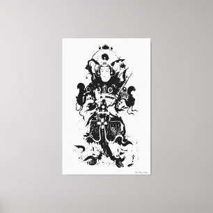 Fuo Tuo Stretched Canvas Print Leinwanddruck