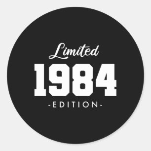 Für 39 1984 39. runder aufkleber