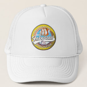 Für Adventure Fabulous Indonesia Logo Truckerkappe