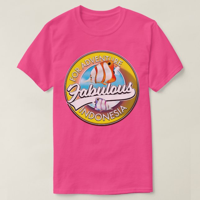 Für Adventure Fabulous Indonesia T-Shirt (Design vorne)
