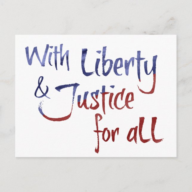 FÜR ALLE Proteste Postkarte (Vorderseite)