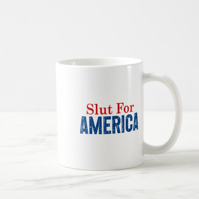 Für Amerika 4. Juli  Kaffeetasse (Rechts)