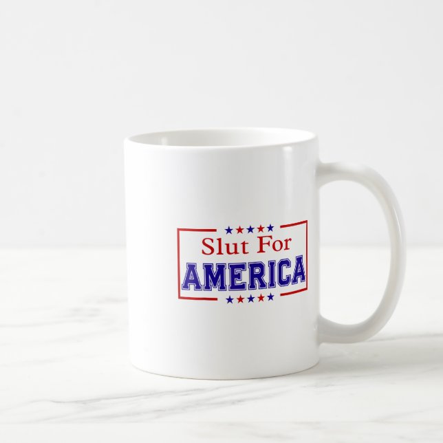 Für Amerika 4. Juli  Kaffeetasse (Rechts)