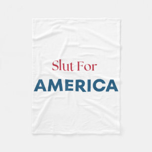Für Amerika 4. Juli Patriotisch Fleecedecke