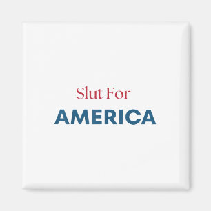 Für Amerika 4. Juli Patriotisch Magnet
