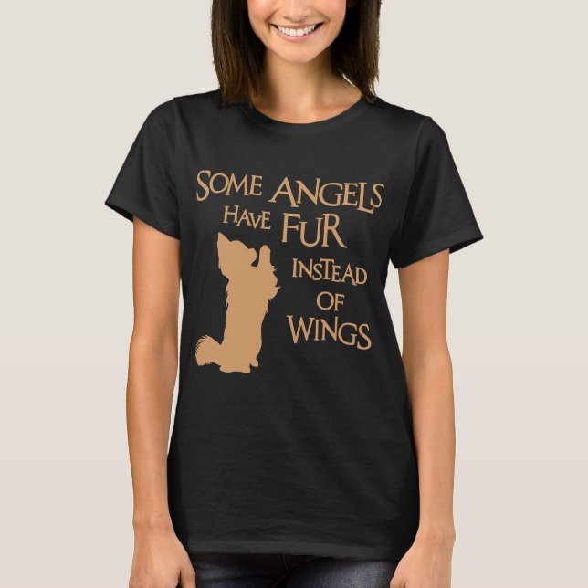Fur Angels Spitz T-Shirt (Vorderseite)