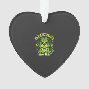 Fur-Ankenstein Lustiger Frankenstein-Hund Hallowee Ornament