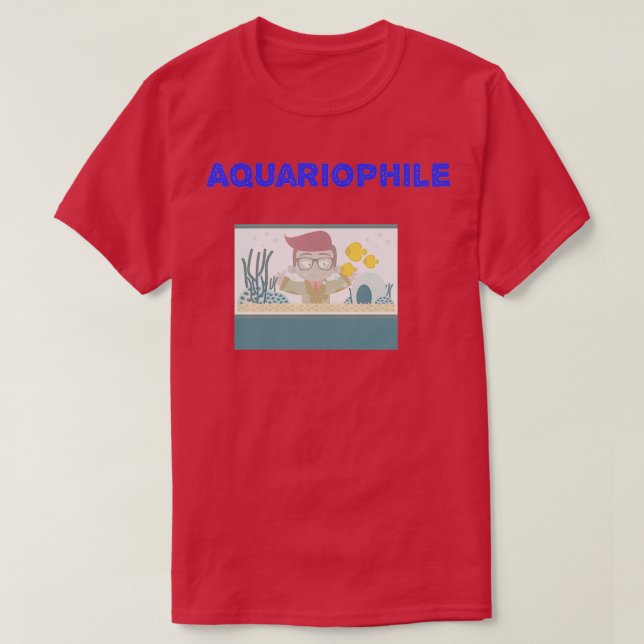für Aquarist T-Shirt (Design vorne)