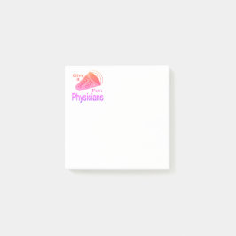 Für Ärzte ausrufen Post-it Klebezettel