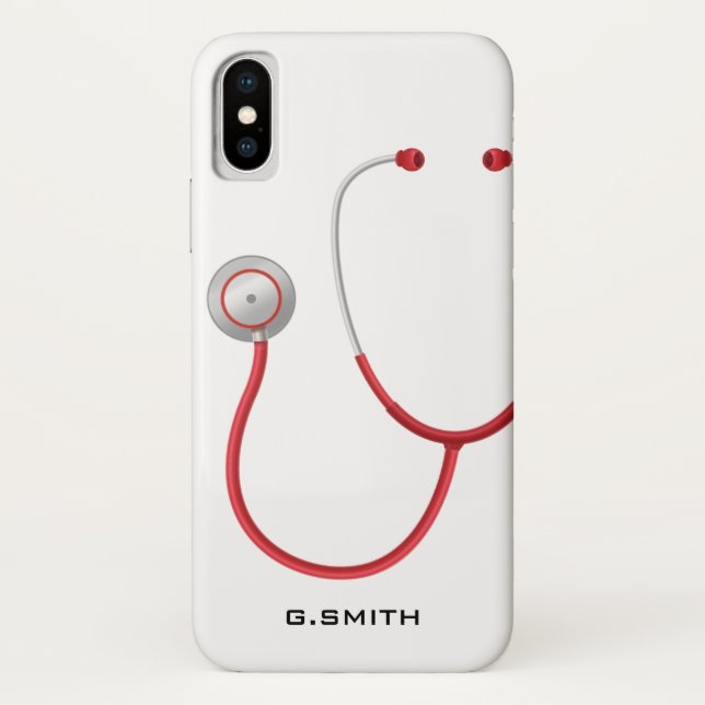 Für Ärzte und Krankenschwestern. Medizinisches Ste Case-Mate iPhone Hülle (Rückseite)