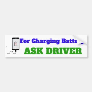 Für aufladenbatterie fragen Sie - Autoaufkleber
