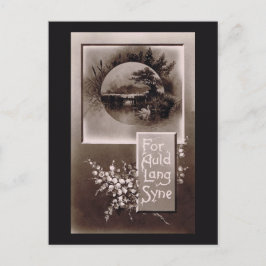 Für Auld Lang Syne Postkarte