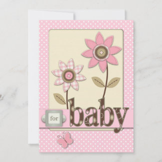 Für Baby-Einladung Einladung