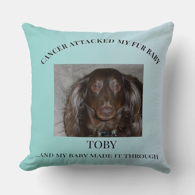 Fur Baby Hope & Healing Design Kissen (Vorderseite)