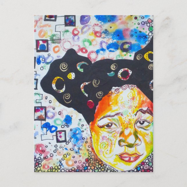 Für Baby-Postkarte Postkarte (Vorderseite)