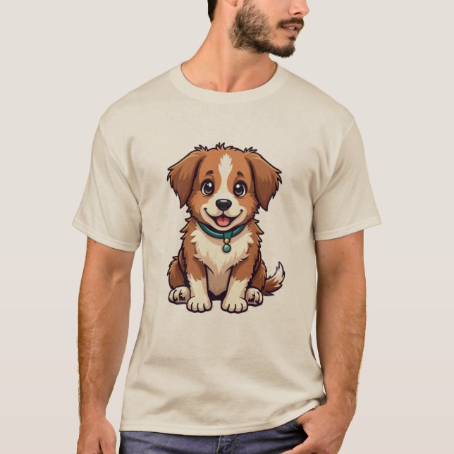 Fur Baby Vater T-Shirt (Vorderseite)
