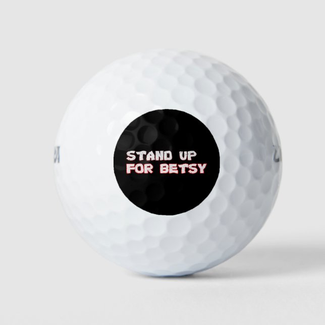 für Betsy Ross einstehen Golfball (Vorderseite)