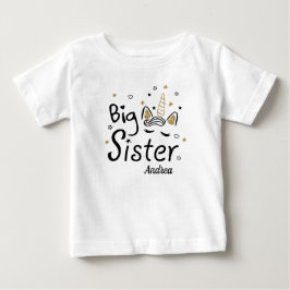 Für Big Sister Est 2022 Unicorn  Baby T-shirt