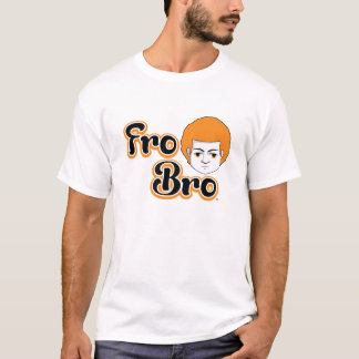 Für Bro - Orange u. Schwarzes T-Shirt