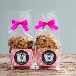 Für Business Schmetterling Maßanfertigung Geschäft Runder Aufkleber