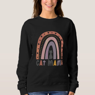Für Cat Mama Sweatshirt