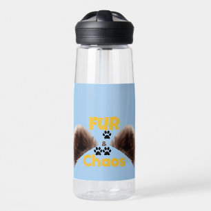 Fur & Chaos Süße Haustierliebhaber Trinkflasche