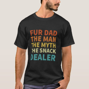 Für Dad Mann Mythos Snack Händler Lustig Pfote Kat T-Shirt